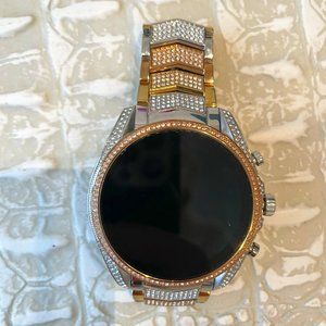 Michael Kors Bradshaw Pave Tri-Tone Smartwatch